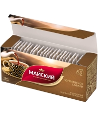 Чай черный Майский Королевское сафари 25 пак. × 2 г