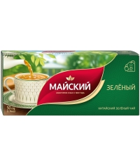 Чай Майский зеленый китайский 25 пак. × 2 г