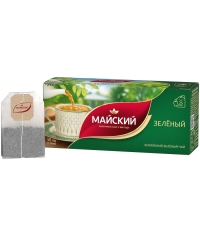 Чай Майский зеленый китайский 25 пак. × 2 г