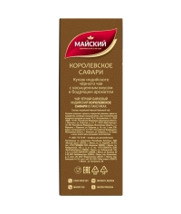 Чай черный Майский Королевское сафари 100 пак. × 2 г