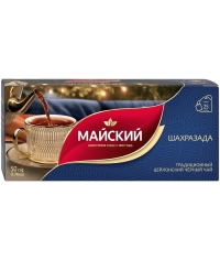 Чай черный Майский Шахразада 25 пак. × 2 г