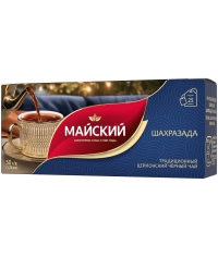Чай черный Майский Шахразада 25 пак. × 2 г