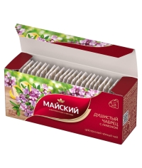 Чай черный Майский Душистый чабрец с лимоном 25 пак. × 1.5 г
