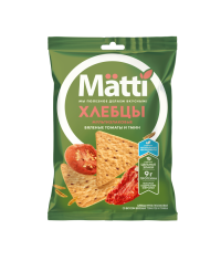 Хлебцы мультизлаковые MATTI С вялеными томатами и тмином 75 г