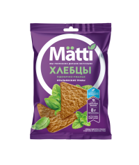 Хлебцы мультизлаковые MATTI Итальянские травы 75 г