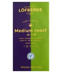 Кофе молотый Lofbergs Medium Roast in cup 500 гр
