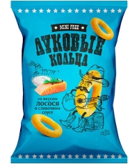Луковые кольца Mini Free Лосось в сливочном соусе 45 г