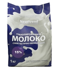 Молоко сухое NEVELVEND Professional в гранулах 15% 1000 г