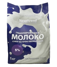 Молоко сухое NEVELVEND Professional в гранулах 5% 1000 г