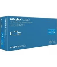 Перчатки Nitrylex classic смотровые неопудр. нитрил р. M