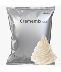 Сухие растительные кондитерские сливки ND Prime CREMEMIX Экстра Топпинг МИЛК для взбитого крема 1000 г