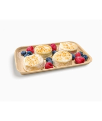 Лоток пищевой OnePlatter Крафт 225×135×12 мм для фасовки Лоток пищевой OnePlatter Крафт 225×135×12 мм для фасовки