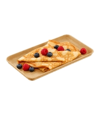 Лоток пищевой OnePlatter 225×135×15 мм Крафт для фасовки