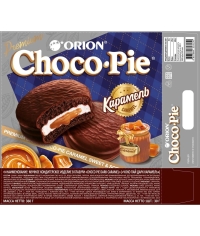 Orion Choco Pie Dark Карамель 30 г