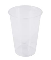 Стакан Bubble cup PP прозрачный матовый d=90 375 мл