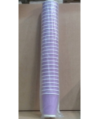 Стакан бумажный 2-слойный ProstoKap Фиолетовый d=90 350 мл
