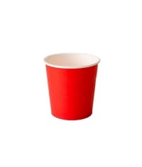 Бумажный стакан Красный d=62 100мл