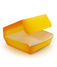 Коробка для бургера Градиент 120×120×70 мм