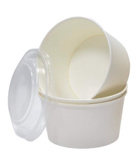 Контейнер бумажный круглый Белый d=135 720 мл