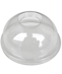 Крышка Polarity купольная прозр. с отверстием d=90.5
