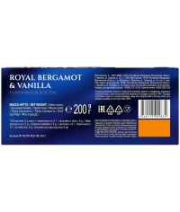 Чай черный Richard Royal Bergamot & Vanilla 100 саше × 2 г