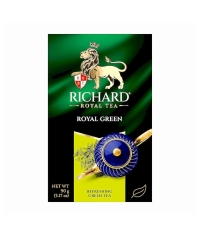 Чай зеленый Richard Royal GREEN крупнолистовой 90 г