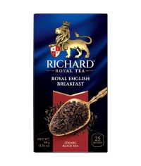 Чай черный Richard Royal English Breakfast 25 саше × 2 г
