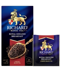Чай черный Richard Royal English Breakfast 25 саше × 2 г