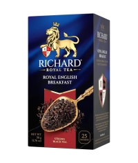 Чай черный Richard Royal English Breakfast 25 саше × 2 г