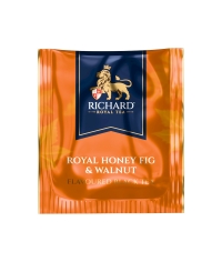 Чай Richard ROYAL limited edition HONEY FIG & WALNUT чёрный ароматизированный 25 саше × 1.7 г