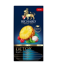 Чай Richard DETOX черный аромат. 20 саше × 1.7 г