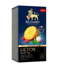 Чай Richard DETOX черный аромат. 20 саше × 1.7 г