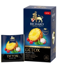 Чай Richard DETOX черный аромат. 20 саше × 1.7 г