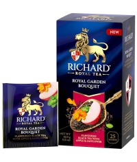 Чай Richard Royal GARDEN BOUQUET чёрный ароматизированный 25 саше × 1.7 г Чай Richard Royal GARDEN BOUQUET чёрный ароматизированный 25 саше × 1.7 г