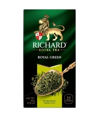 Чай зеленый Richard Royal Green 25 саше × 2 г