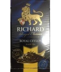 Чай черный Richard Royal Ceylon 25 саше х 2г