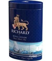 Подарочный чай Richard Royal Ceylon черн.листовой 80 г банка
