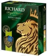 Чай зеленый Richard Royal Green 100 пак. × 2 г