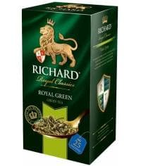 Чай зеленый Richard Royal Green 25 саше × 2 г