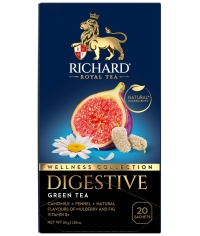 Чай Richard DIGESTIVE зеленый аромат. 20 саше × 1.5 г
