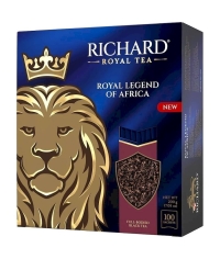 Чай черный Richard Royal LEGEND of AFRICA 100 саше × 2 г