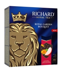 Чай Richard Royal GARDEN BOUQUET чёрный ароматизированный 100 саше × 1.7 г Чай Richard Royal GARDEN BOUQUET чёрный ароматизированный 100 саше × 1.7 г