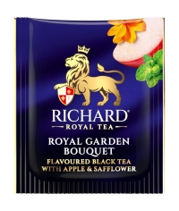 Чай Richard Royal GARDEN BOUQUET чёрный ароматизированный 100 саше × 1.7 г Чай Richard Royal GARDEN BOUQUET чёрный ароматизированный 100 саше × 1.7 г