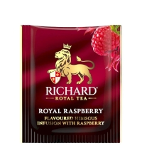 Чай Richard Royal Raspberry МАЛИНА цветочный ароматизированный 25 саше × 1.5 г