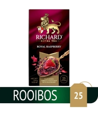 Чай Richard Royal Raspberry МАЛИНА цветочный ароматизированный 25 саше × 1.5 г