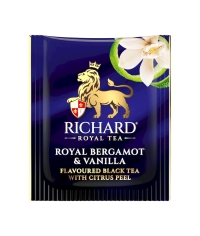 Чай черный Richard Royal Bergamot & Vanilla 100 саше × 2 г