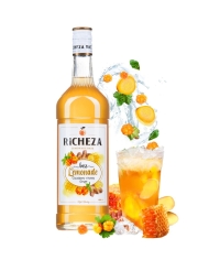 Основа для напитков RiCHEZA Морошка Мед Имбирь стекло 1000 мл
