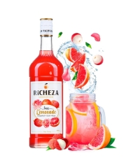 Основа для напитков RiCHEZA Грейпфрут-Личи-Роза стекло 1000 мл
