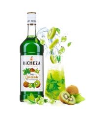 Основа для напитков RiCHEZA Киви Крыжовник Базилик стекло 1000 мл
