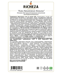 Основа для напитков RiCHEZA Киви Крыжовник Базилик стекло 1000 мл